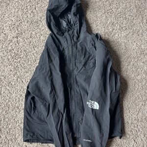 North Face cropped rain jacket